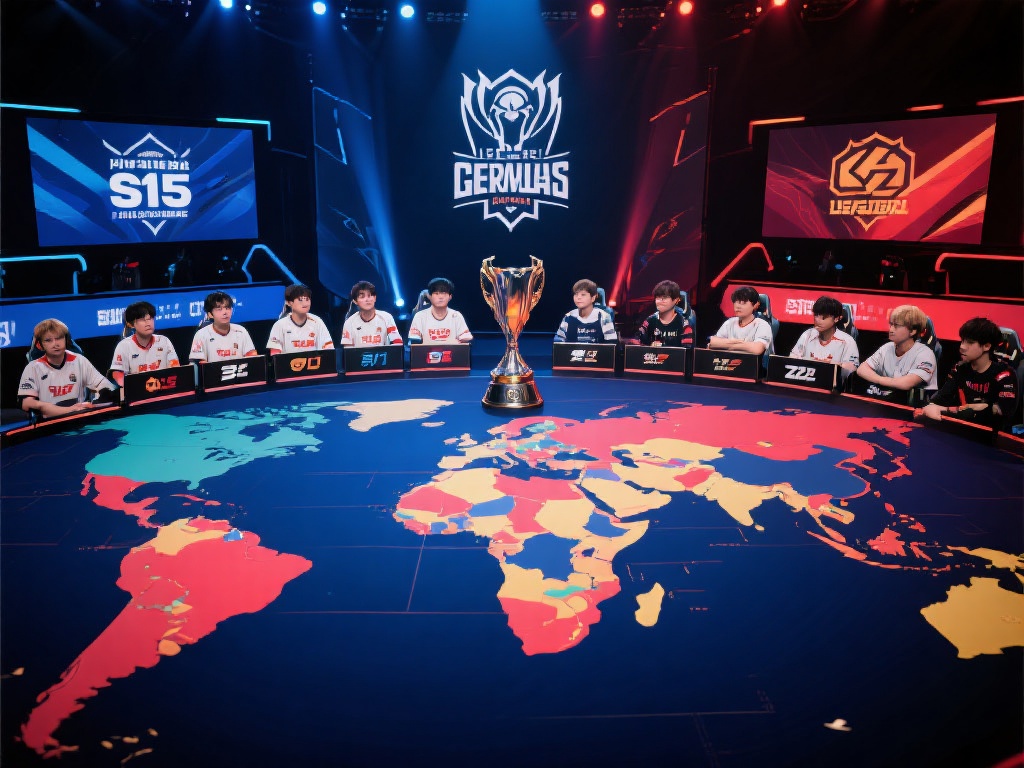 S15全球总决赛各地区参赛队伍概览! 随着电子竞技的蓬勃发展,《英雄联盟》S1