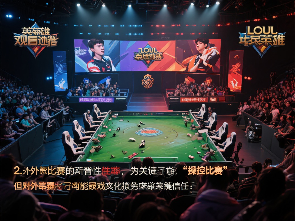 LOL外围的含义及其对英雄联盟玩家的影响 2. 赛事观赏性的争议
英雄联盟的电竞